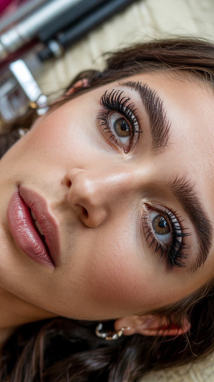 Natural Lash Lift Makeup Tutorial: Bold Eyes Eyebrow Shaping Guide