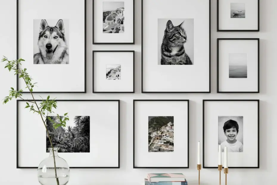 Gallery Wall Ideas | Build Your Own with Multi-Mat Frames | Home Decor Inspo