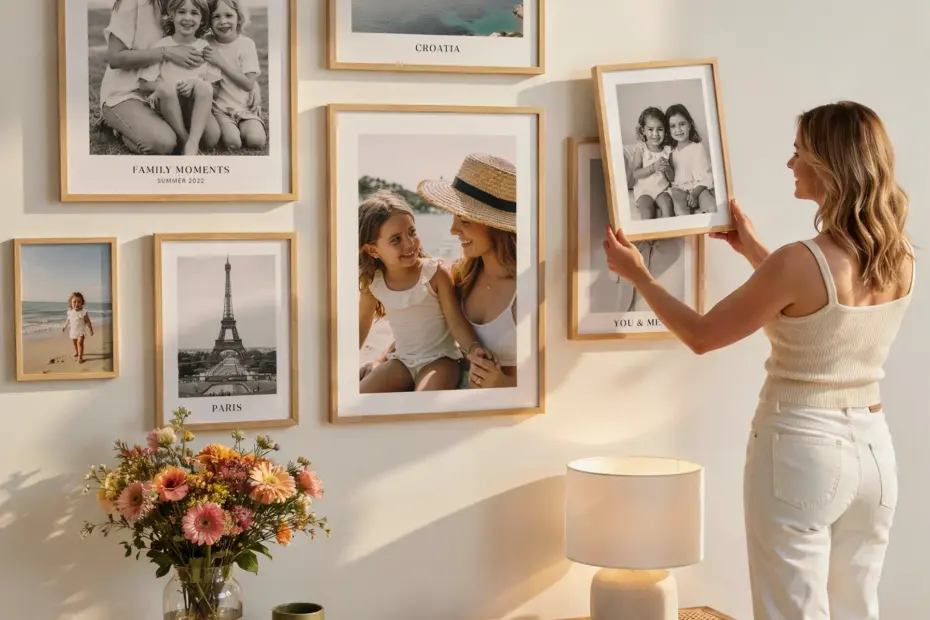 Gallery Wall Layout Ideas | Symmetrical vs Asymmetrical | Framed Art Arrangement Guide