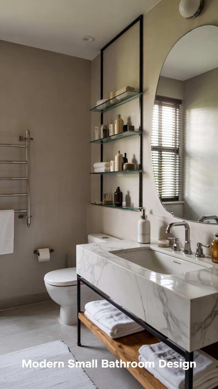 Modern Small Bathroom Design Ideas with Luxury Spa Vibes