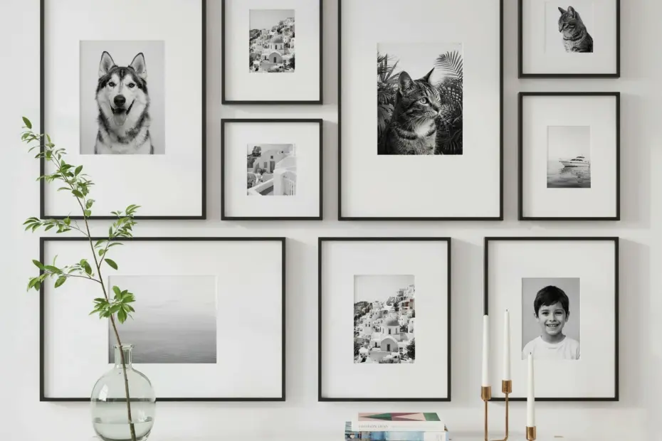 Gallery Wall Before & After: My Multi-Mat Frame Collection Disaster to Dream Wall