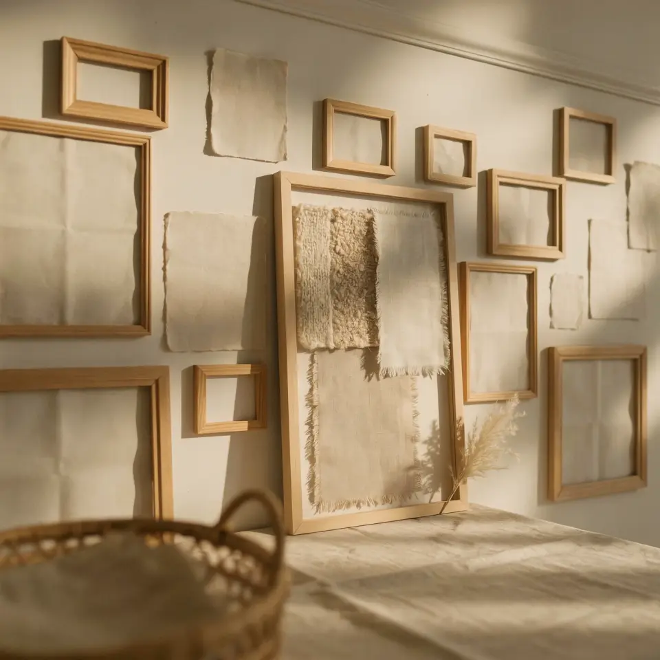 Gallery Wall Frame Set | Vintage Assorted Frames for Eclectic Gallery Wall