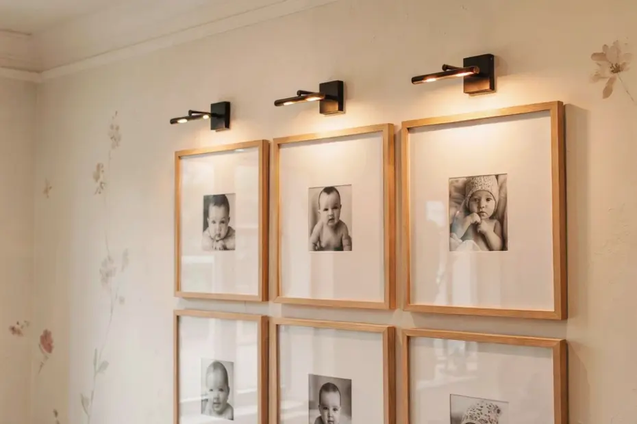 Gallery Wall Ideas | Symmetric Layouts for Living Room | Family Photo Display